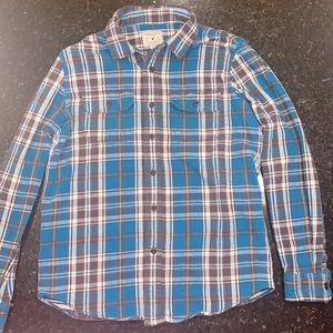 Men’s American Eagle 100% Cotton Plaid Flannel Large